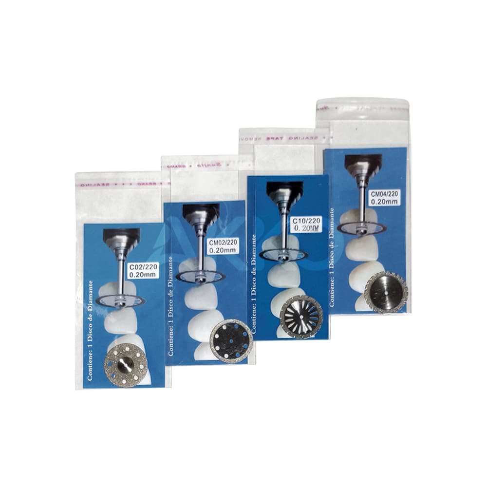 DISCOS DE CORTE DE DIAMANTE FLEXIBLE x UNIDAD