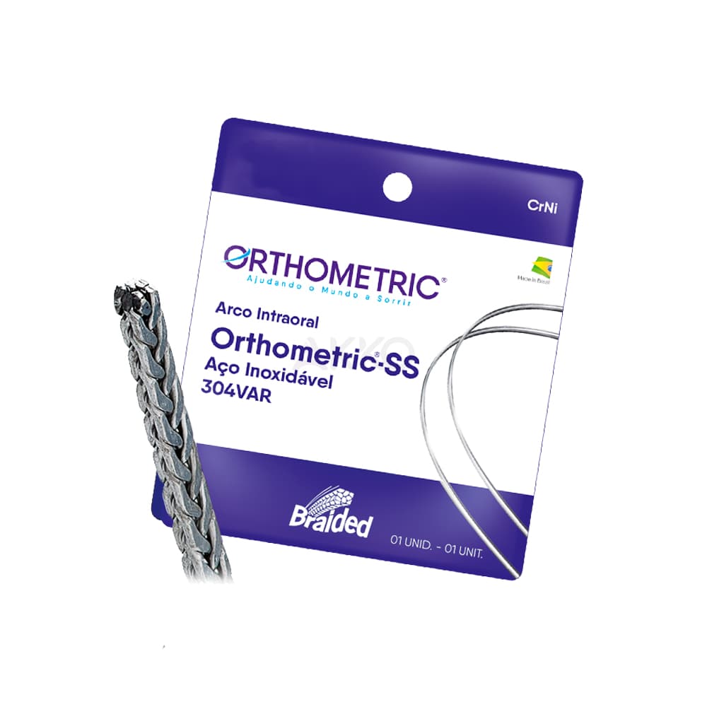 ARCOS BRAIDED RECTANGULARES ORTHOMETRIC 1 PACK DE 1 ARCO