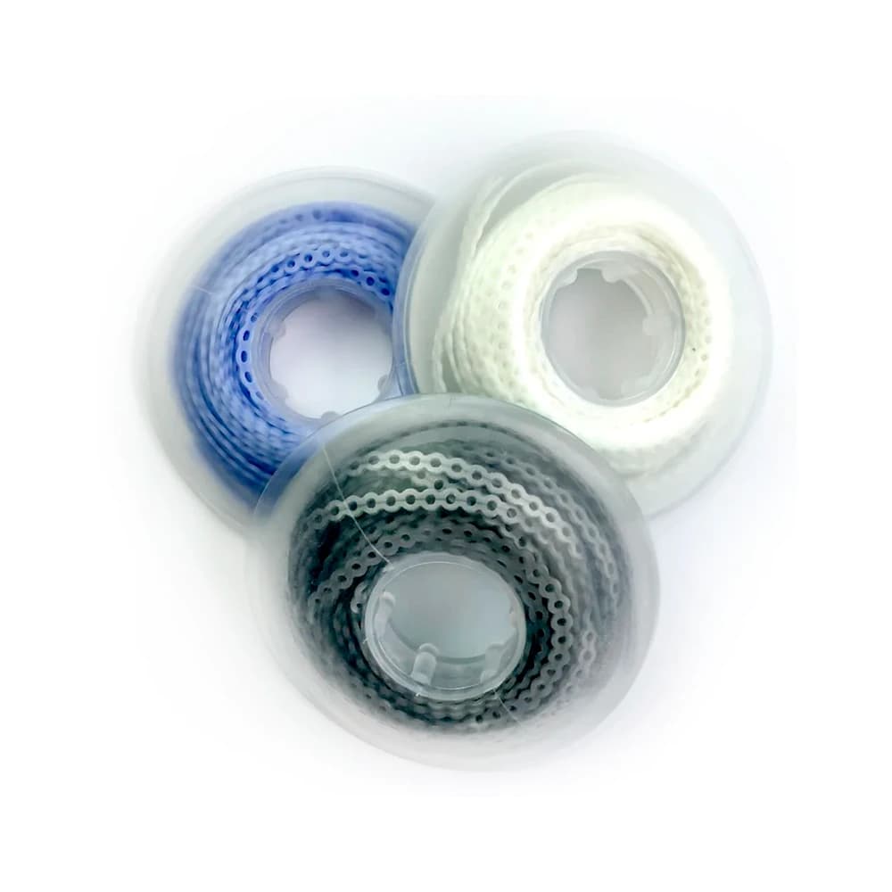 ELASTIC EN CADENA SKY GRIS y TRANSPARENTE 4,5 MTRS