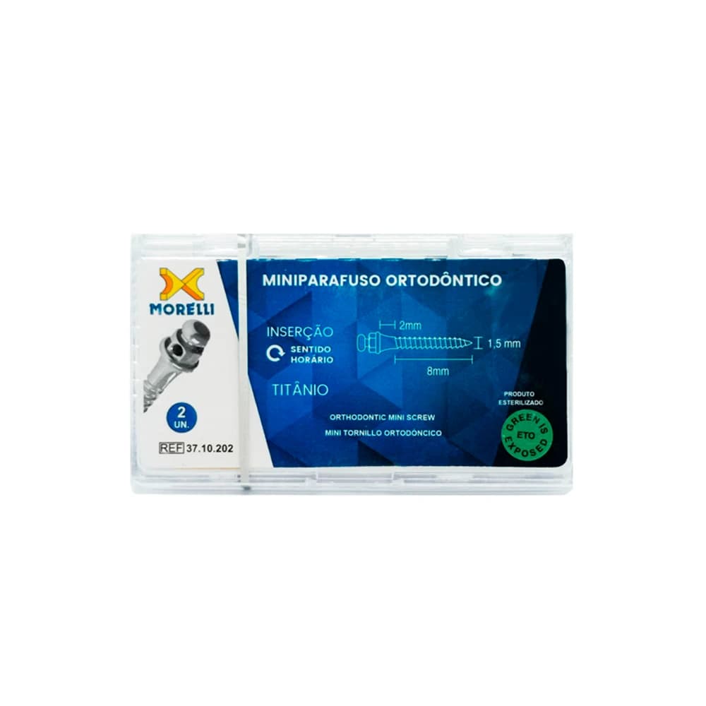 MICROIMPLANTES TITANIO 1 PACK DE 2 UNIDADES