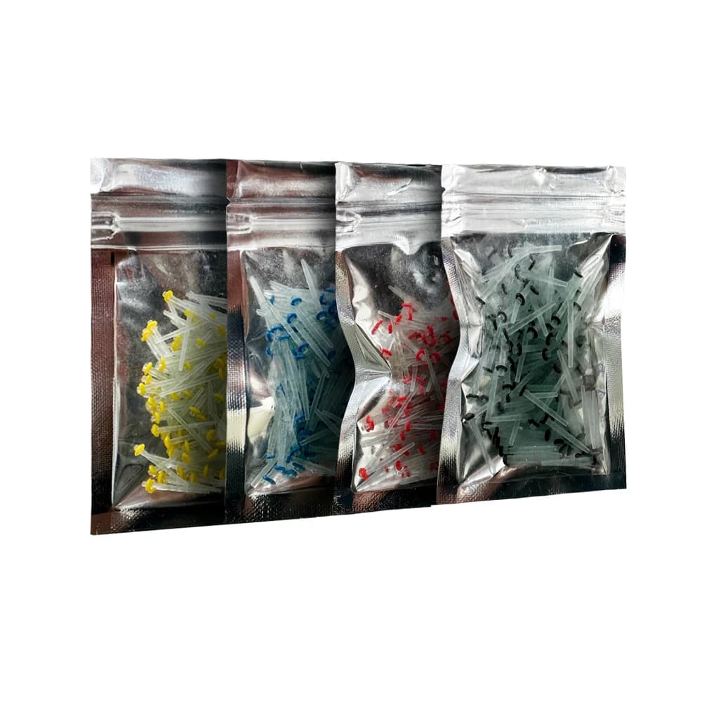 PACK DE POSTES FIBRA DE VIDRIO MEDIDAS A ELECCIÓN 1 PACK DE 100 UNIDADES