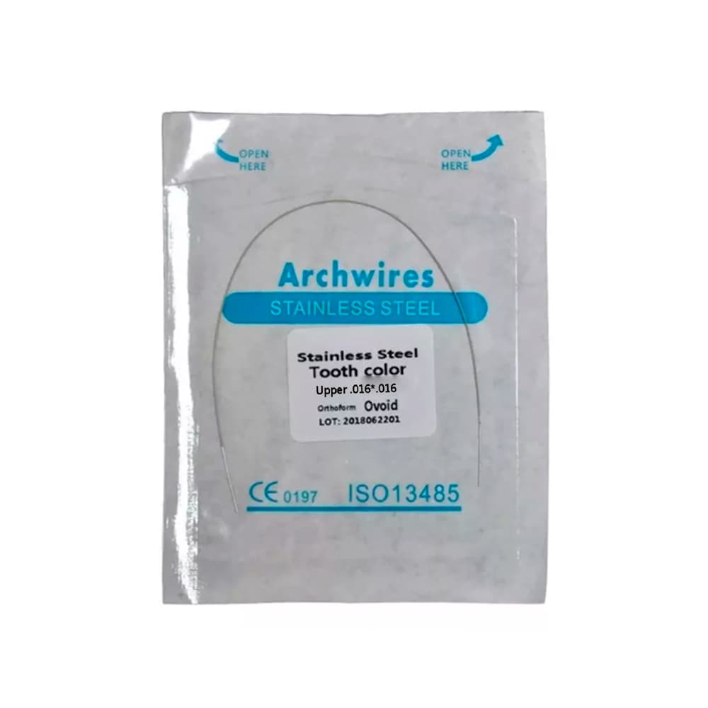 ARCOS ACERO ESTETICOS BLANCOS 0.22 RECTANGULARES 1 PACK DE 1 UNIDAD