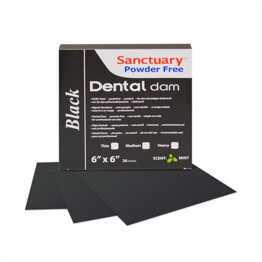 Goma Dique Sanctuary 6X6 Negra