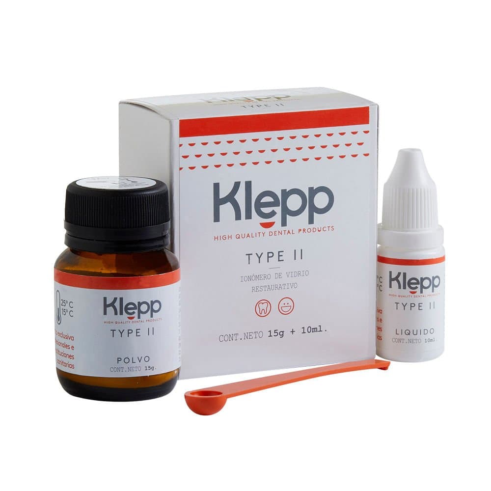 Ionomero Obturacion Klepp 15Grs + 10Ml
