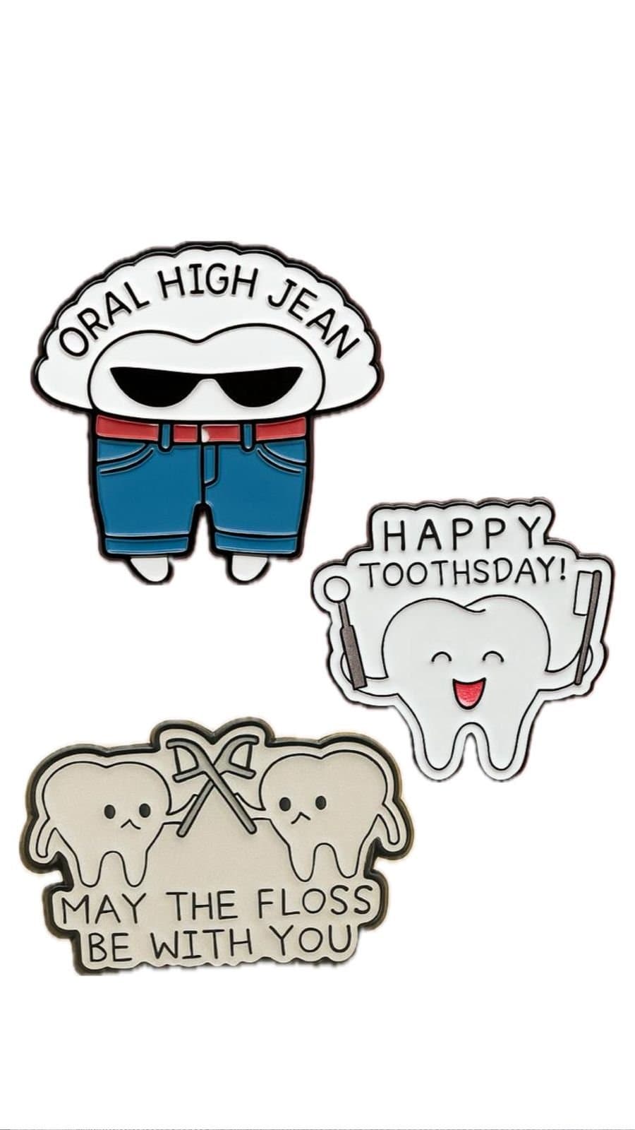 PRENDEDOR EN FORMA DE MUELA