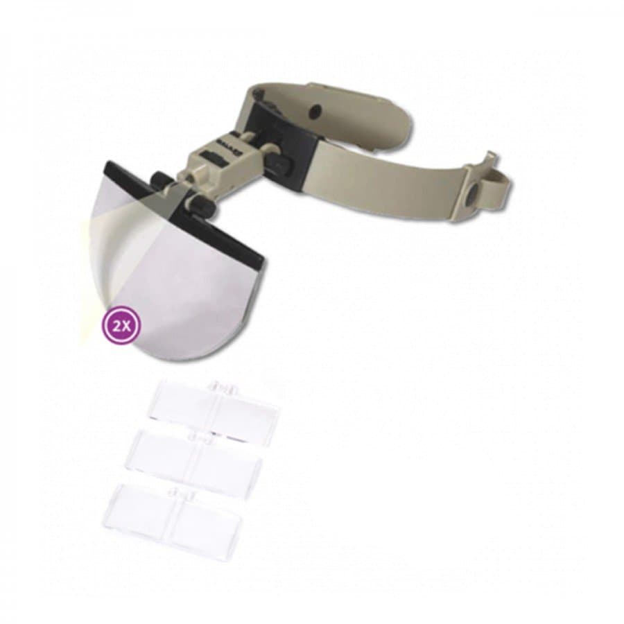 LUPA MANOS LIBRE CON LUZ GALILEO