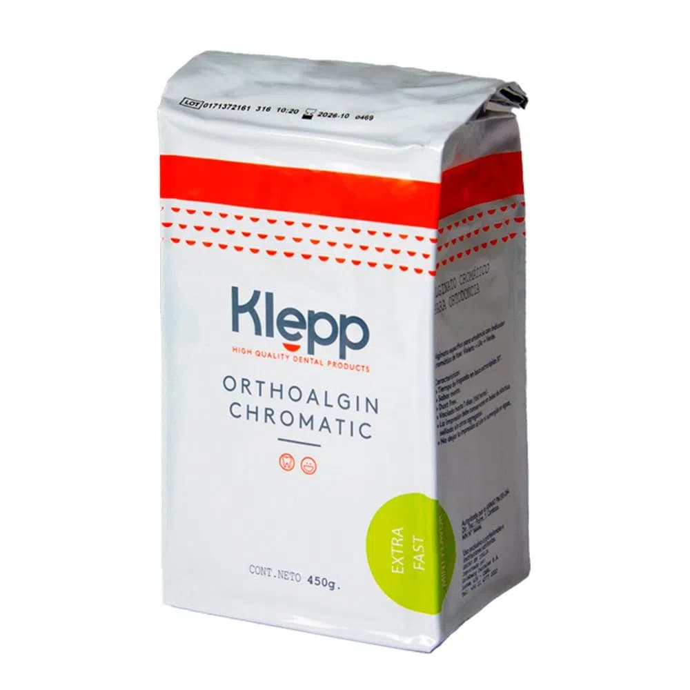 ALGINATO CROMATICO ORTODONCIA X 450GRS