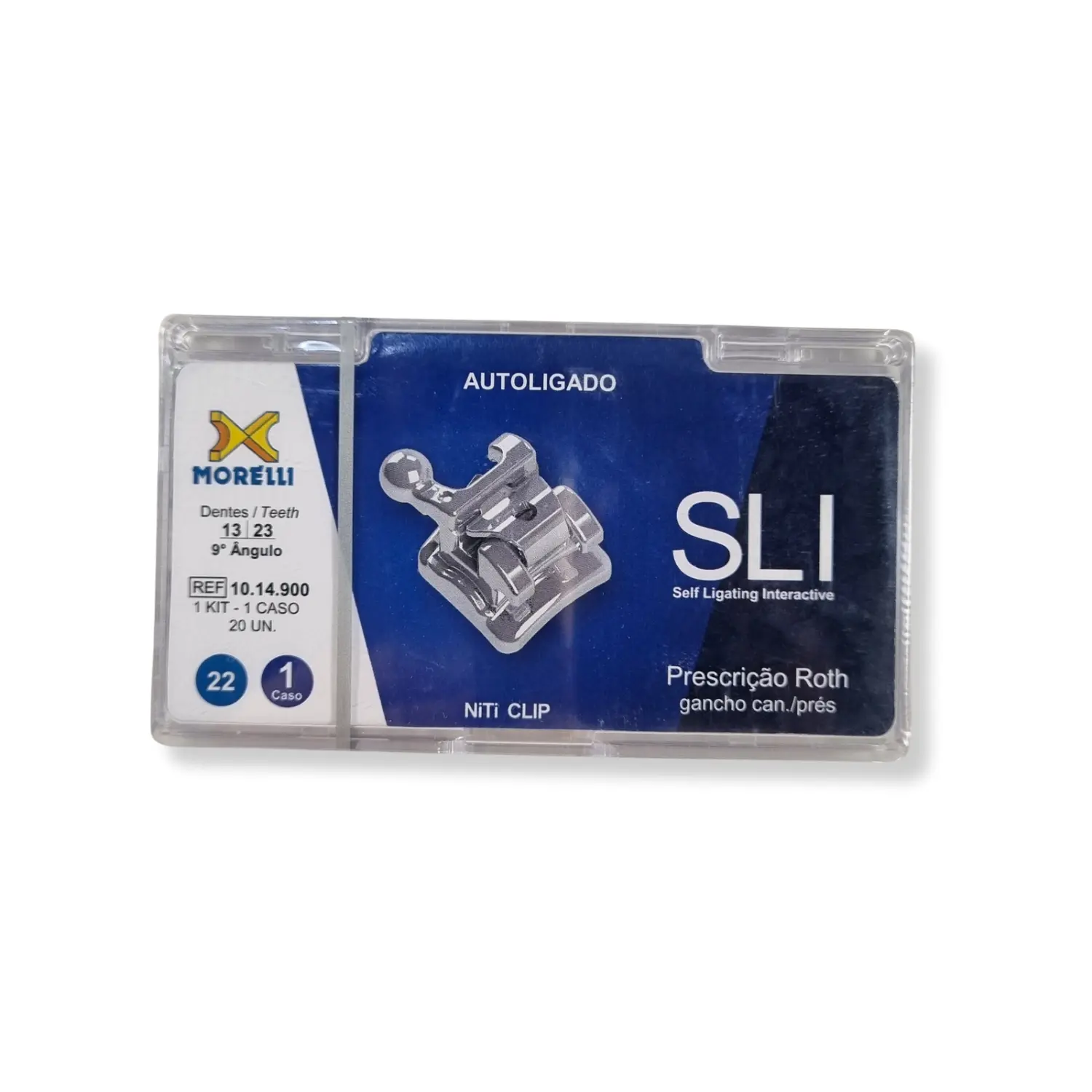 Bracket Metálico Autoligado SLI