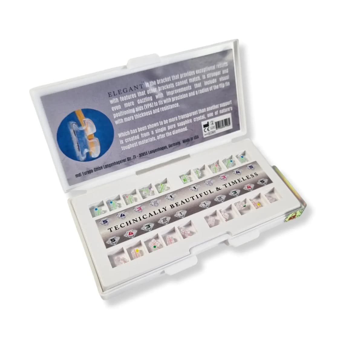 Brackets de zafiro elegant