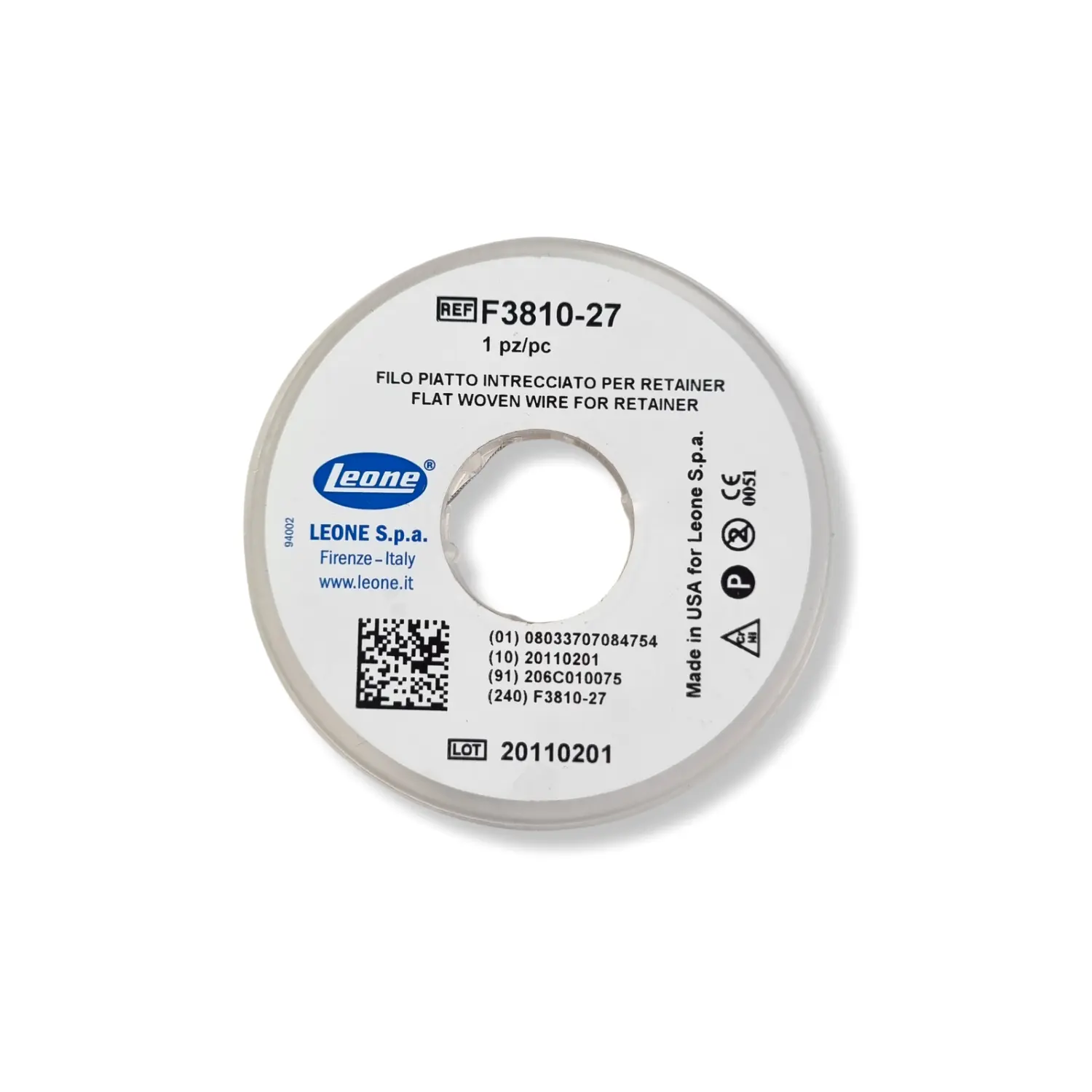 Alambre trenzado plano para ferulizar leone