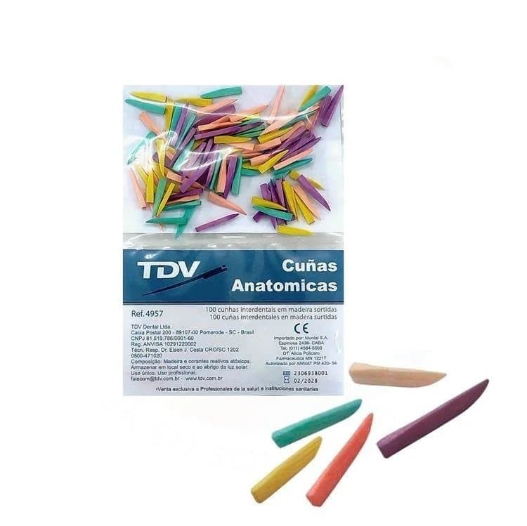 Cuñas de Madera X 100 un. TVD