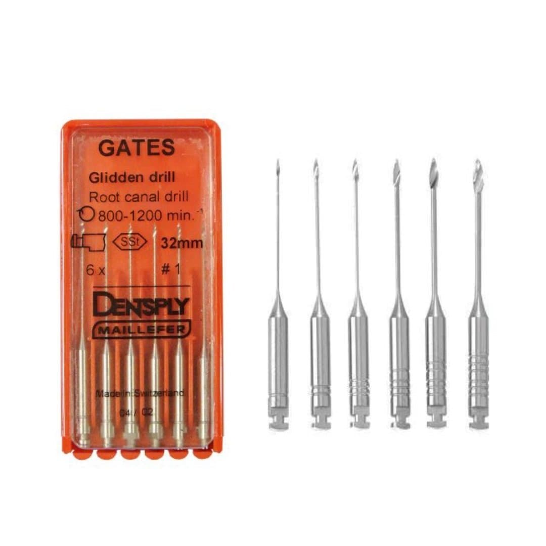 Fresa de Gates X6 Un. N°1 Maillefer DENTSPLY