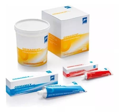 Kit de silicona Ormadent+Ormamax+Ormactivador MAJOR