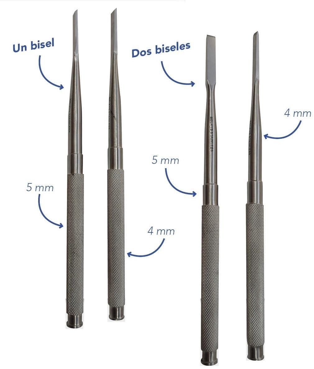 Kit Cinceles X4 un. BELKYS