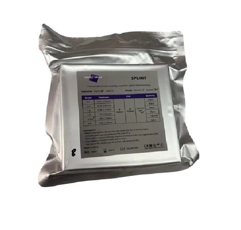 Placas de Descanso Rígidas Transparentes PERFECT SMILES