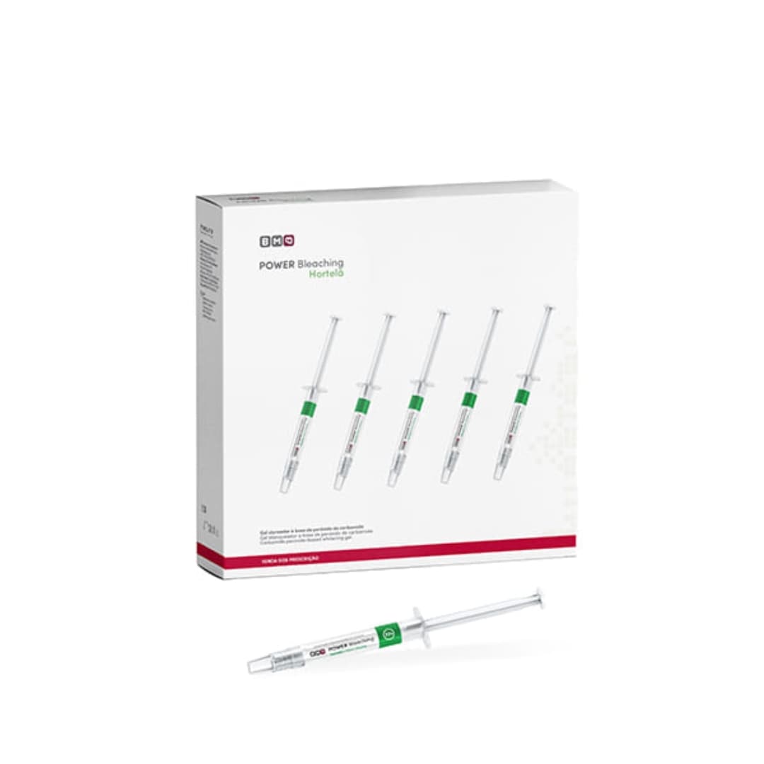 BLANQUEADOR BM4 POWER BLEACHING HOME 16 % KIT 5 JERINGAS X 3gr