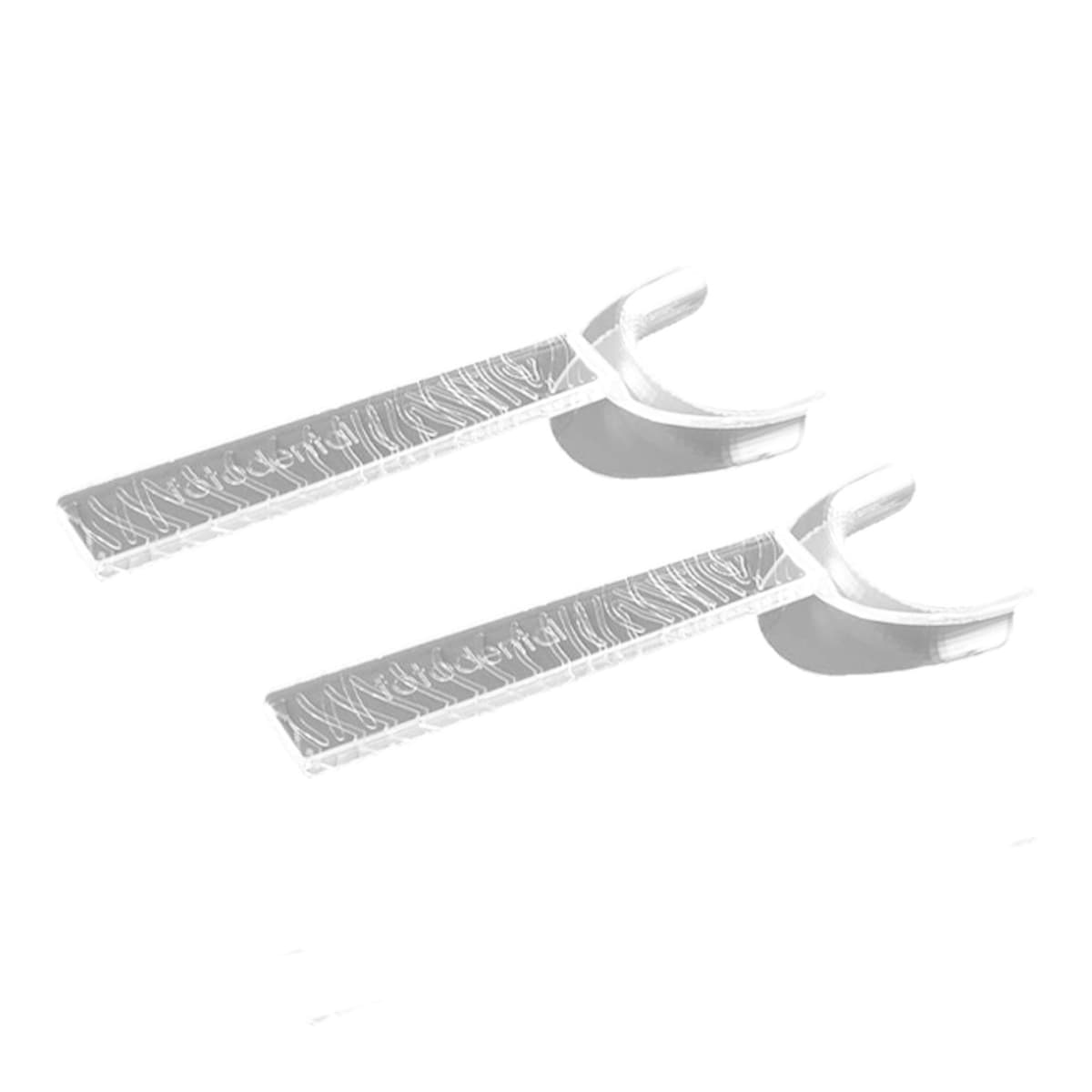 FOTODENTAL ABRE BOCA "V" GRANDE X 2 CRISTAL