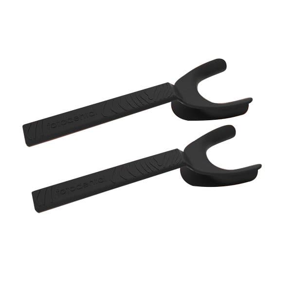 FOTODENTAL ABRE BOCA "V" GRANDE NEGRO X2 AUTOCLAVABLE