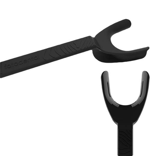 FOTODENTAL ABRE BOCA "V" CHICO NEGRO X2 AUTOCLAVABLE