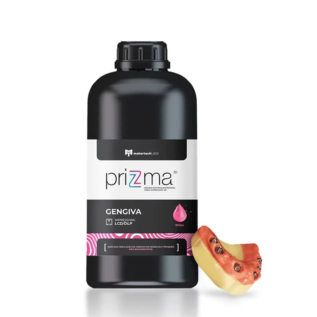 RESINA PRIZMA 3D ENCIA ROSA DLP/LCD 250G