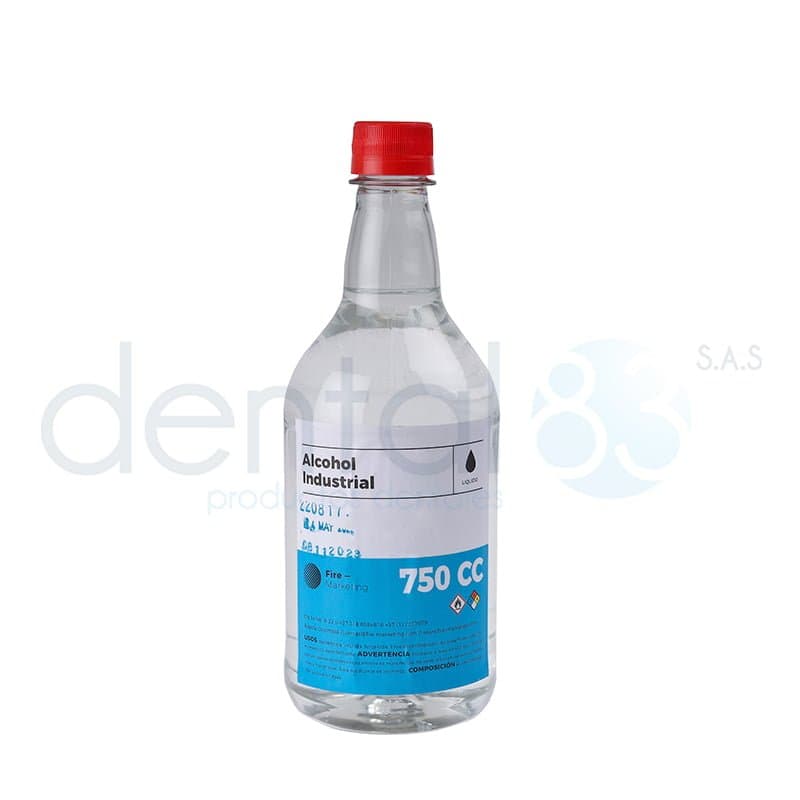 ALCOHOL INDUSTRIAL X 750 ML