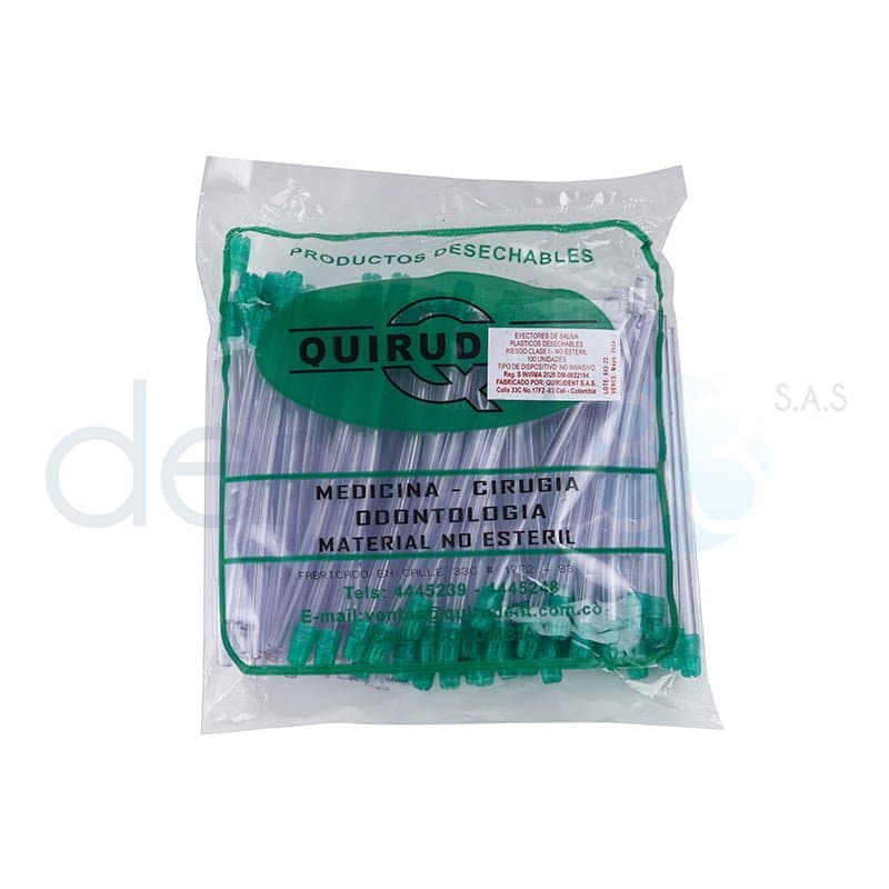 EYECTOR DE SALIVA QUIRUDENT