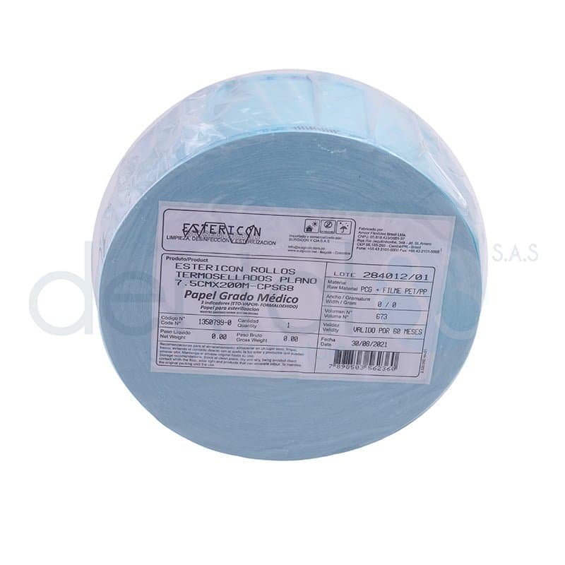 ROLLO BOLSAS ESTERILIZAR 7.5 CM X 200 MT