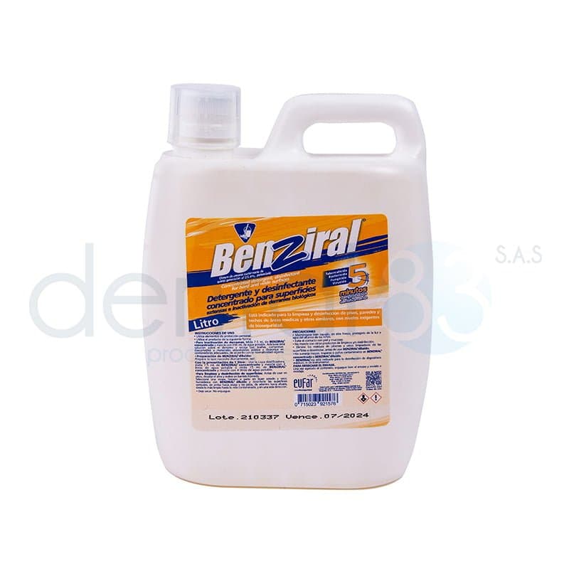 BENZIRAL DETERGENTE DESINFECT. LITRO