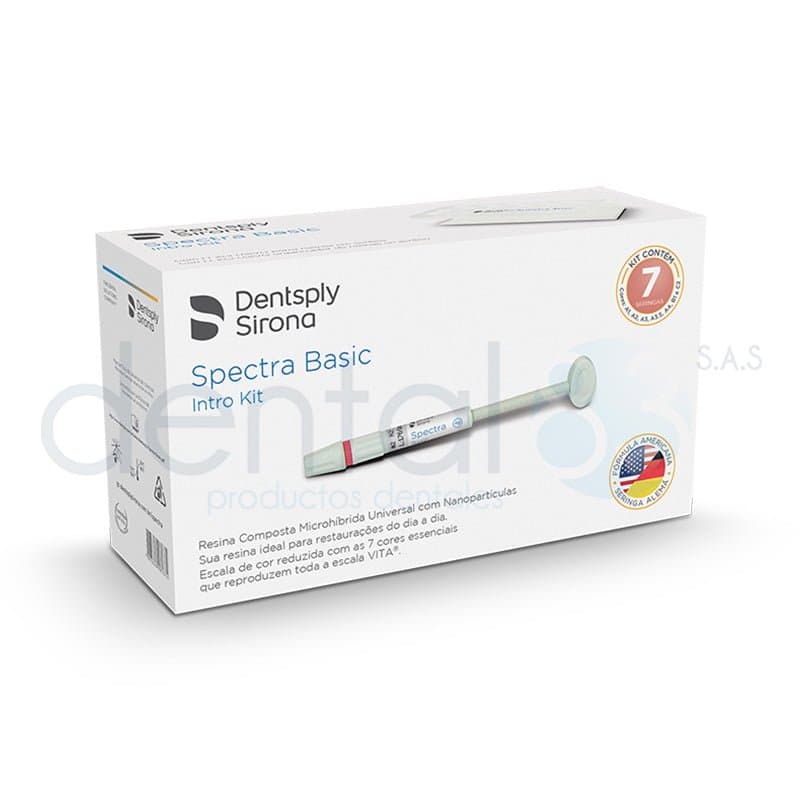 RESINA SPECTRA BASIC KIT X 7 JGA X 4 GR