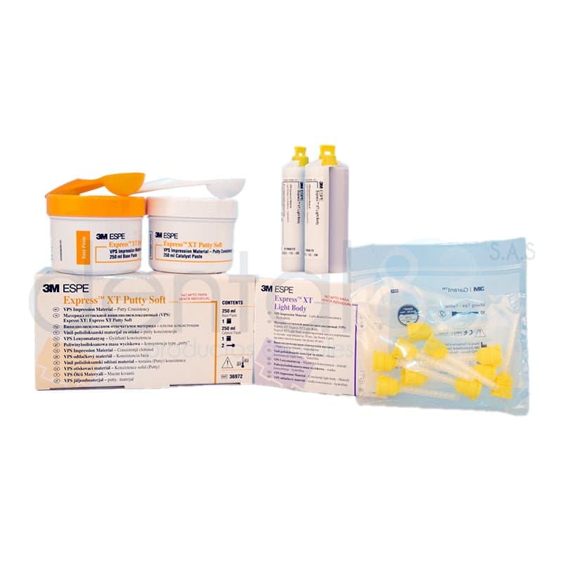 SILICONA EXPRESS XT KIT 3M X 500 ML