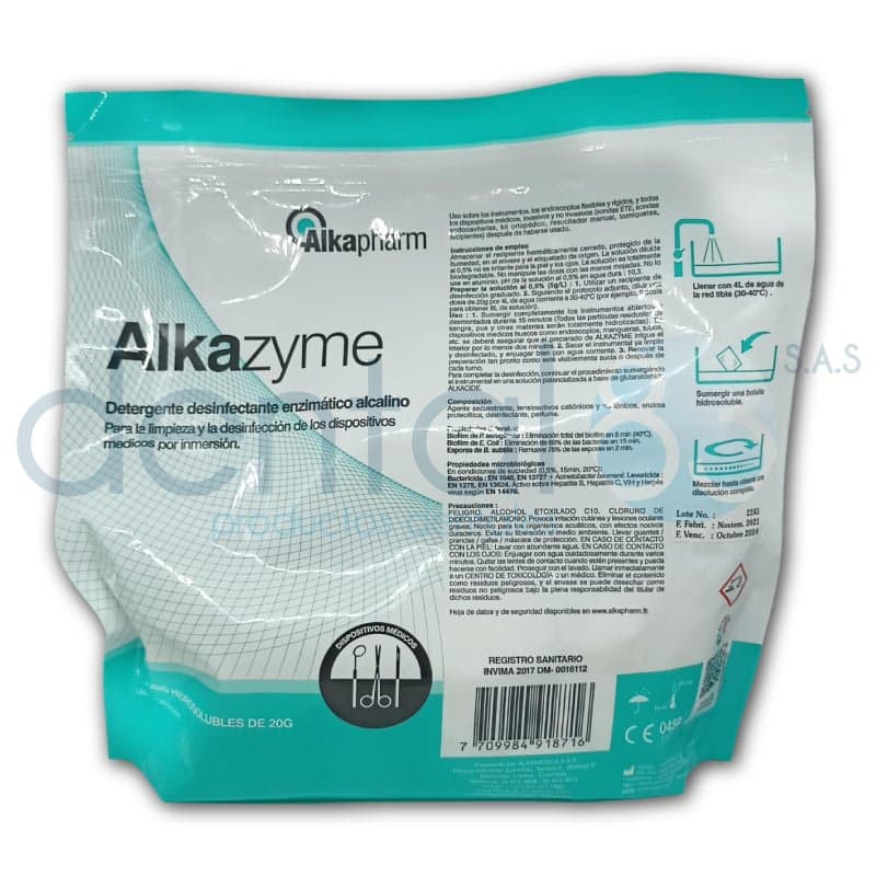 ALKAZYME DETERGENTE ENZIMÁTICO