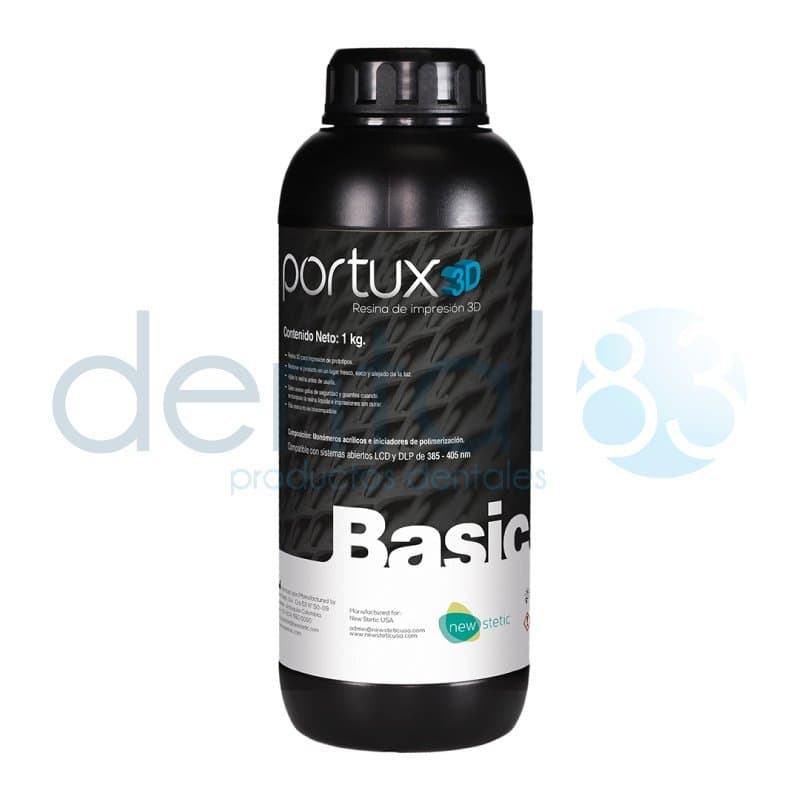 RESINA 3D BASIC COLOR GRIS FCO X 1000 GR