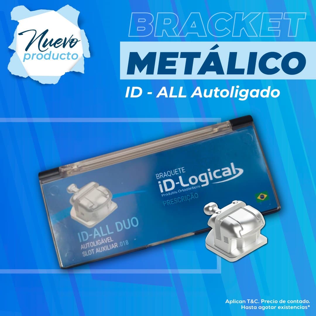 BRACKET METÁLICO AUTOLIGADO ID-ALL-DUO MBT
