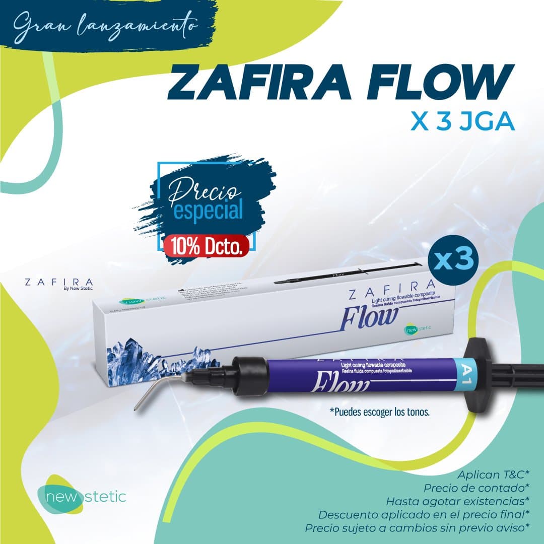 LANZAMIENTO ZAFIRA FLOW X 3 JGA -10%