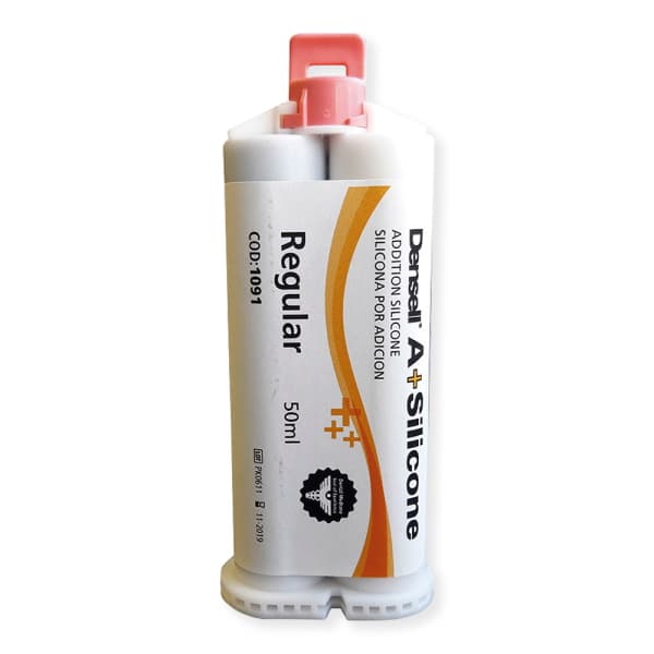 Silicona Densell A+ Regular Cartucho x 50ml + Puntas