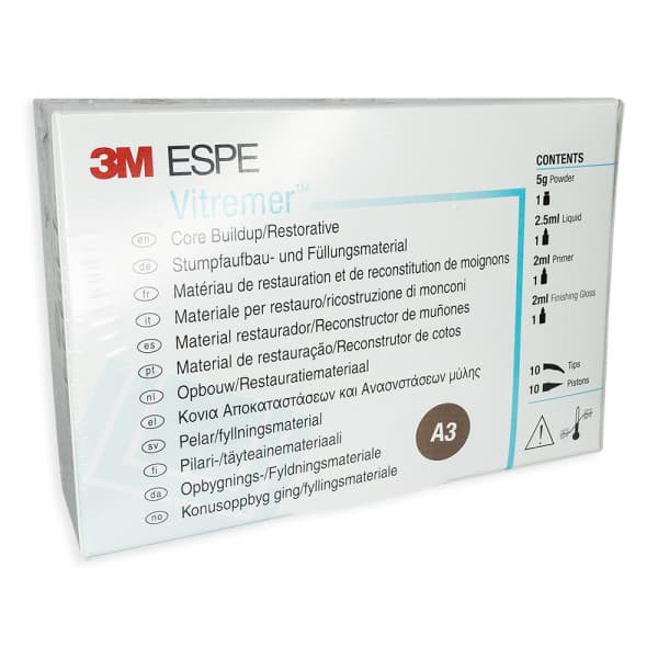 Ionómero Vítreo para Restauración Tipo 2 Tricurado Avío Vitremer 3M A3