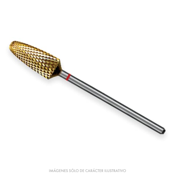 Fresón Dorado Bala punta Redonda Aro Rojo Euro-Goldie Dedeco G251EF/060