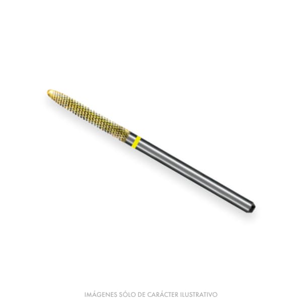 Fresón Dorado Cilíndrico punta Roma Aro Amarillo Euro-Goldie Dedeco G295SF/023