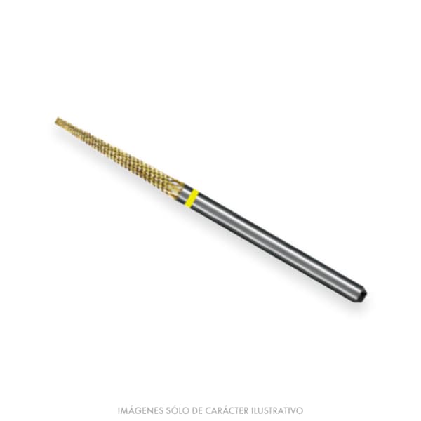 Fresón Dorado Cónico punta Plana Aro Amarillo Euro-Goldie Dedeco G257SF/023