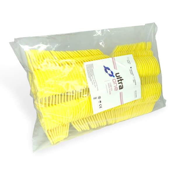 Cubeta Flúor Doble Mediana Amarilla Ultra One x 50 und.