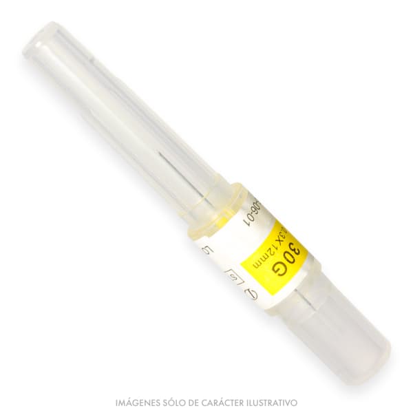 Agujas Deltajet Extra Cortas 30G 12mm x Unidad