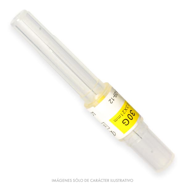 Agujas Deltajet Cortas 30G 21mm x Unidad