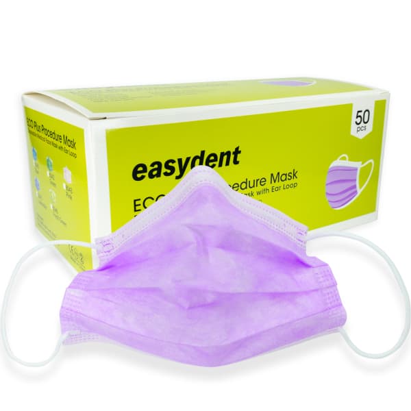 Barbijo 3 Capas Lavanda x 50 und. Easydent