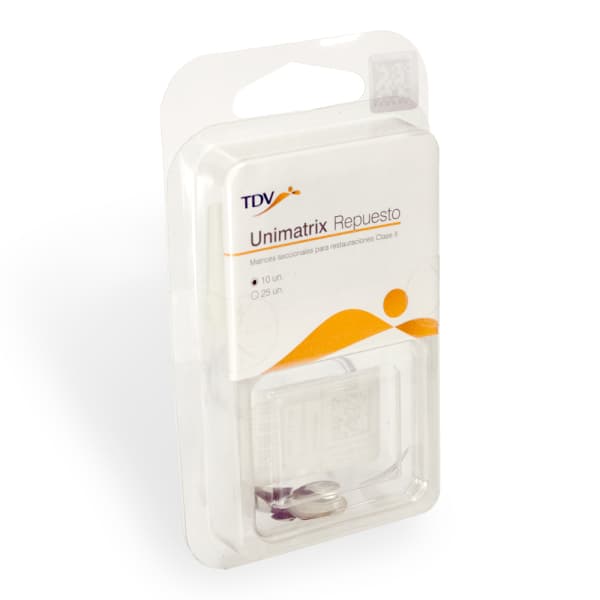 Matriz Seccional de Acero Unimatrix TDV x 10 und.