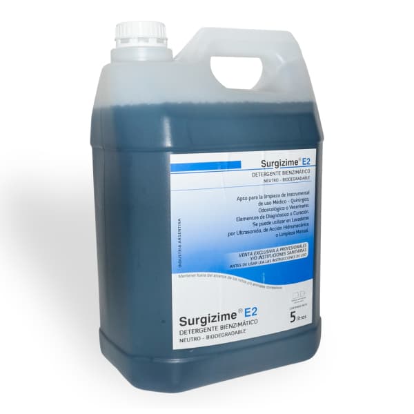 Detergente Surgizime E2 Azul Bienzimático x 5L