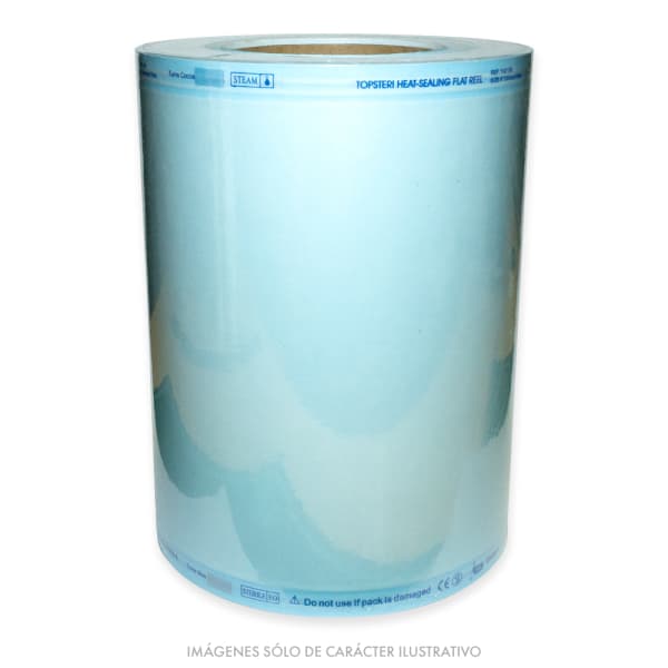 Rollo de Esterilización Pouch Vapor/Gas 200mm x 100m