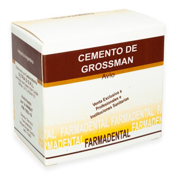 Cemento Endodóntico GROSSMAN FARMADENTAL Avío 20g + 10ml