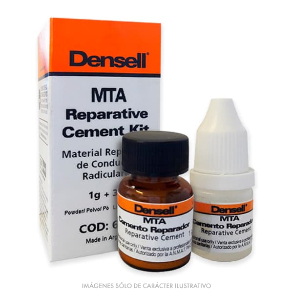 Kit Cemento Reparador Endodóntico MTA Avío 1g + 3ml DENSELL