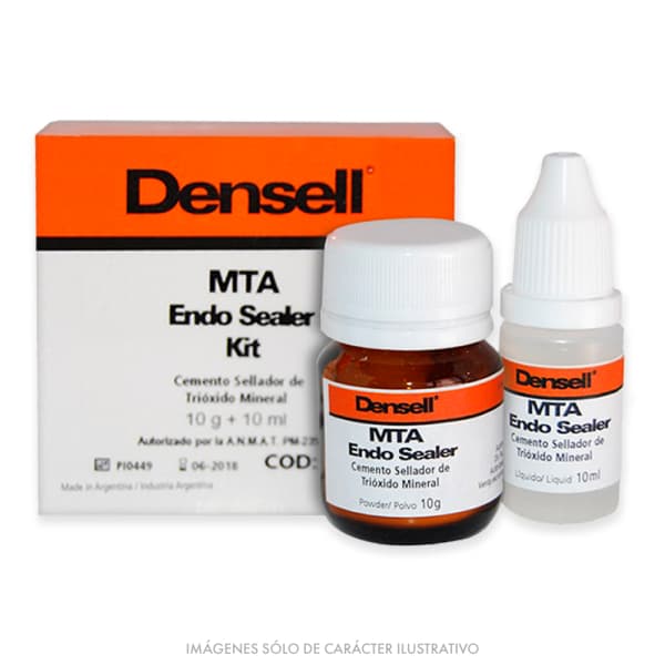 Kit Cemento Sellador Endodóntico Biocerámico MTA Avío 10g + 10ml DENSELL
