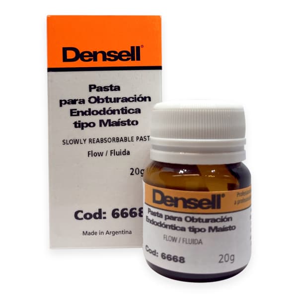 Pasta para Endo Lentamente Reabsorbible Fluida Tipo Maisto Densell x 20g